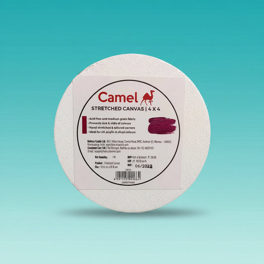 Camel Round Canvas 4 by Gifthubmart