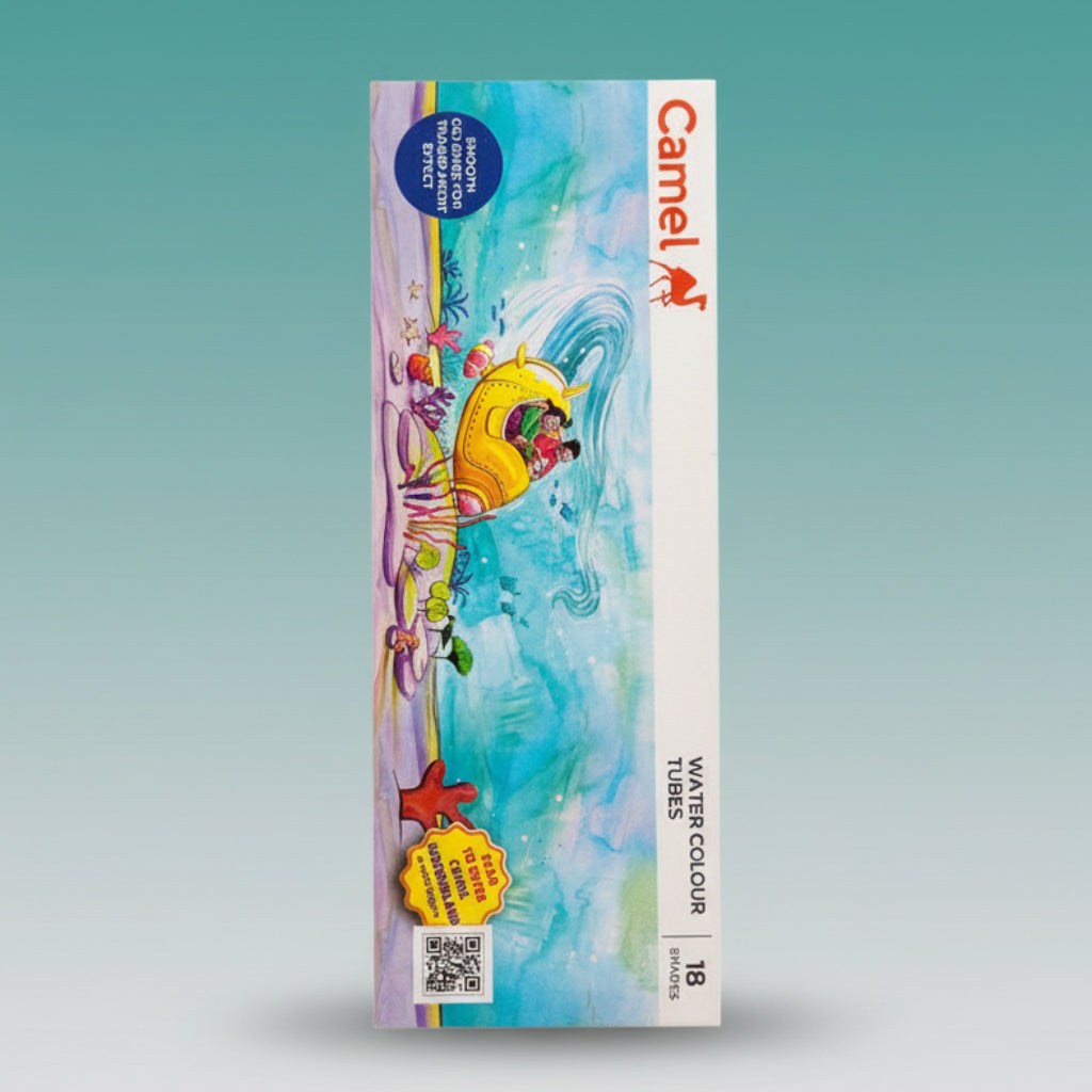 Camel Water Colour Tubes 18 Shades by Gift Hub Mart