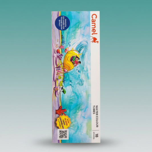 Camel Water Colour Tubes 18 Shades by Gift Hub Mart