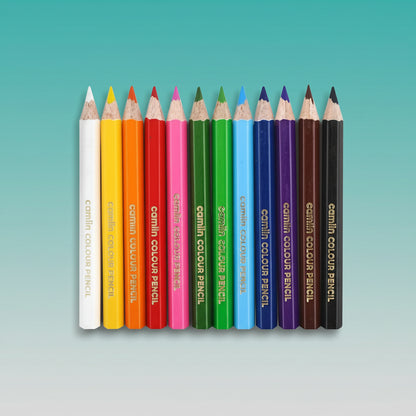 Camlin Colour Pencils Small 12 by Gifthubmart