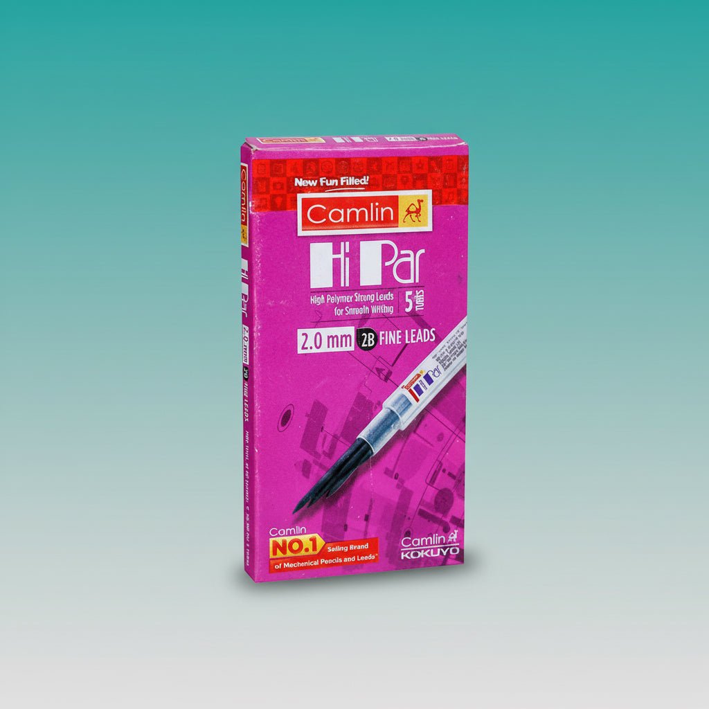 Camlin Hi Par 2.0 mm 2B Fine Leads by Gifthubmart