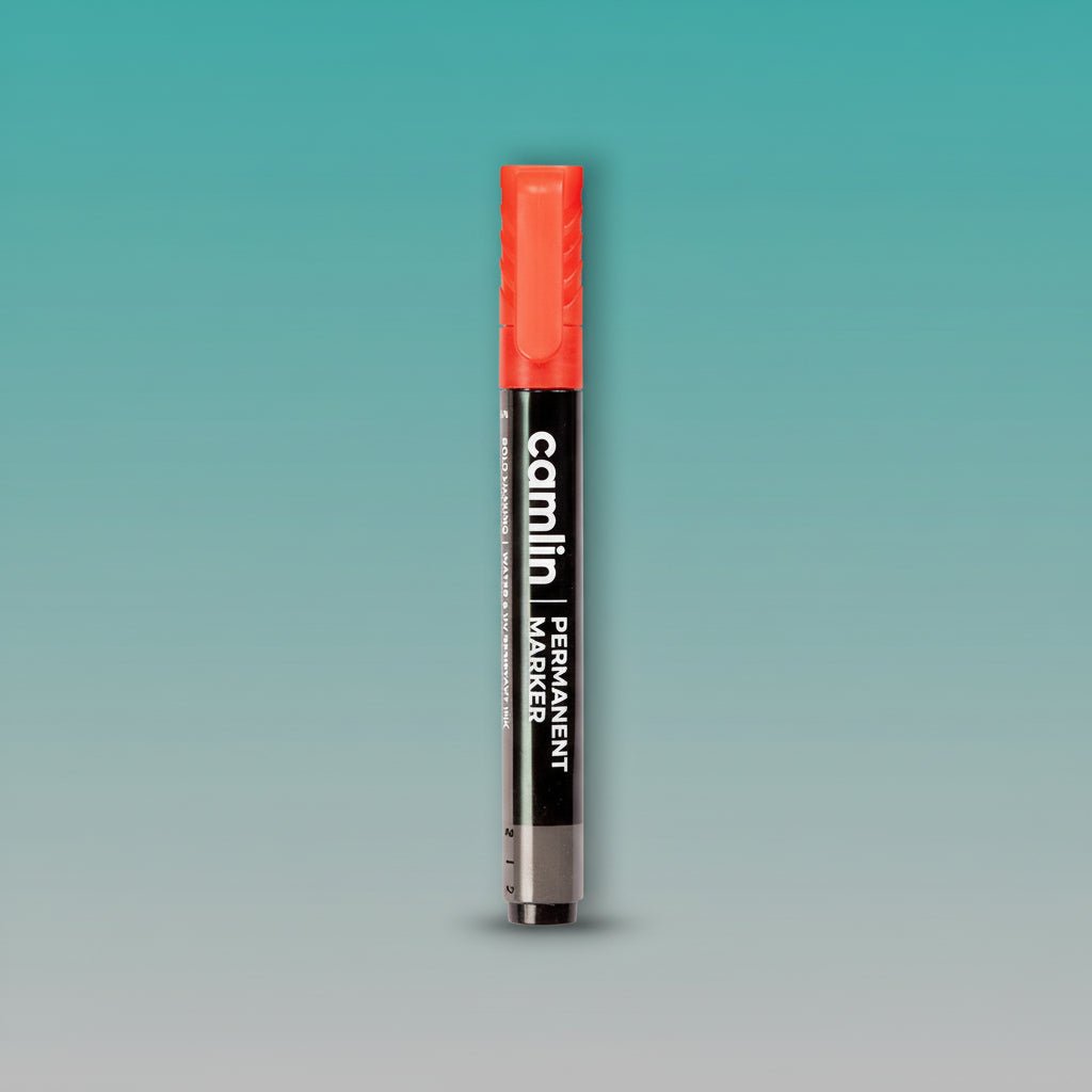 Camlin Permanent Marker (Red) by Gifthubmart