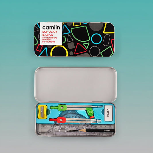Camlin Scholar Basic Mathematical Instrumental Box by Gifthubmart