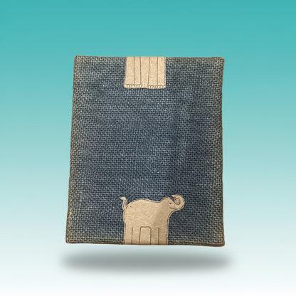 Canvas Cover Diary- Elephant Poop Paper by Gift Hub Mart