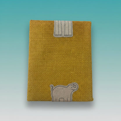 Canvas Cover Diary- Elephant Poop Paper by Gift Hub Mart