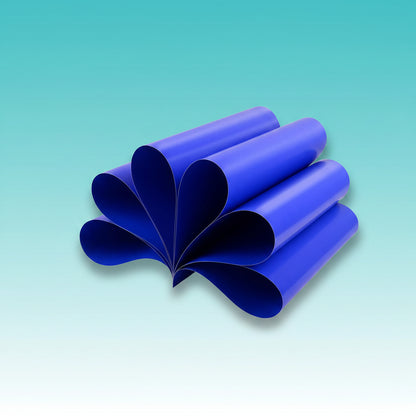 Card Stock Paper Roll Blue by Gifthubmart
