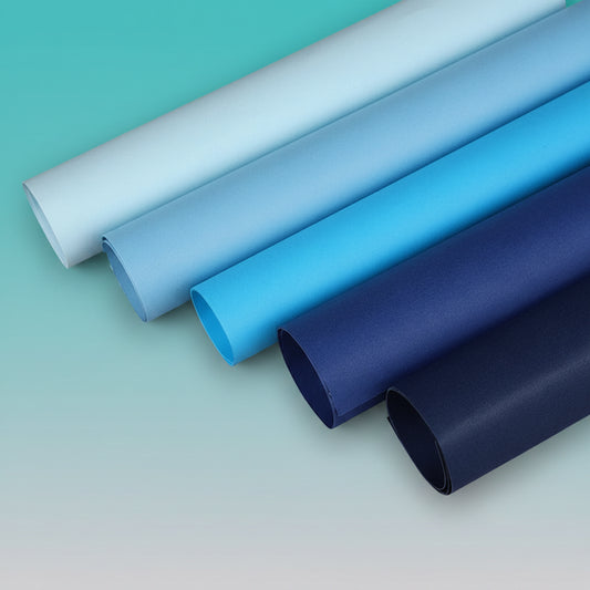 Card Stock Paper Roll Blue by Gifthubmart
