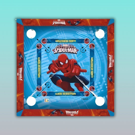 Gifthubmart Carrom Board 4in1 26x26 Spider-Man Theme – board game