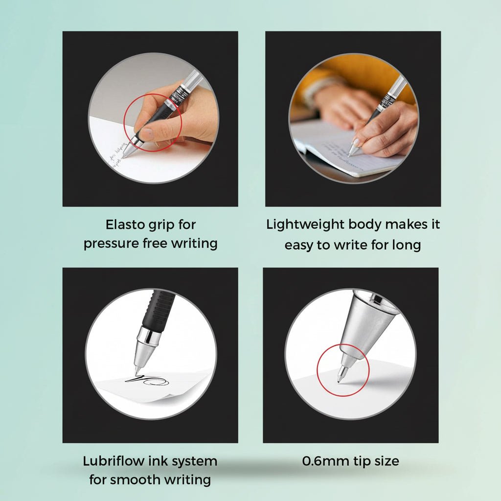 Cello Maxriter Ball Pen Black 0.6mm by Gifthubmart