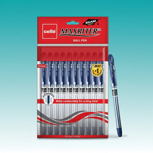 Cello Maxriter Ball Pen Blue 0.6mm by Gifthubmart