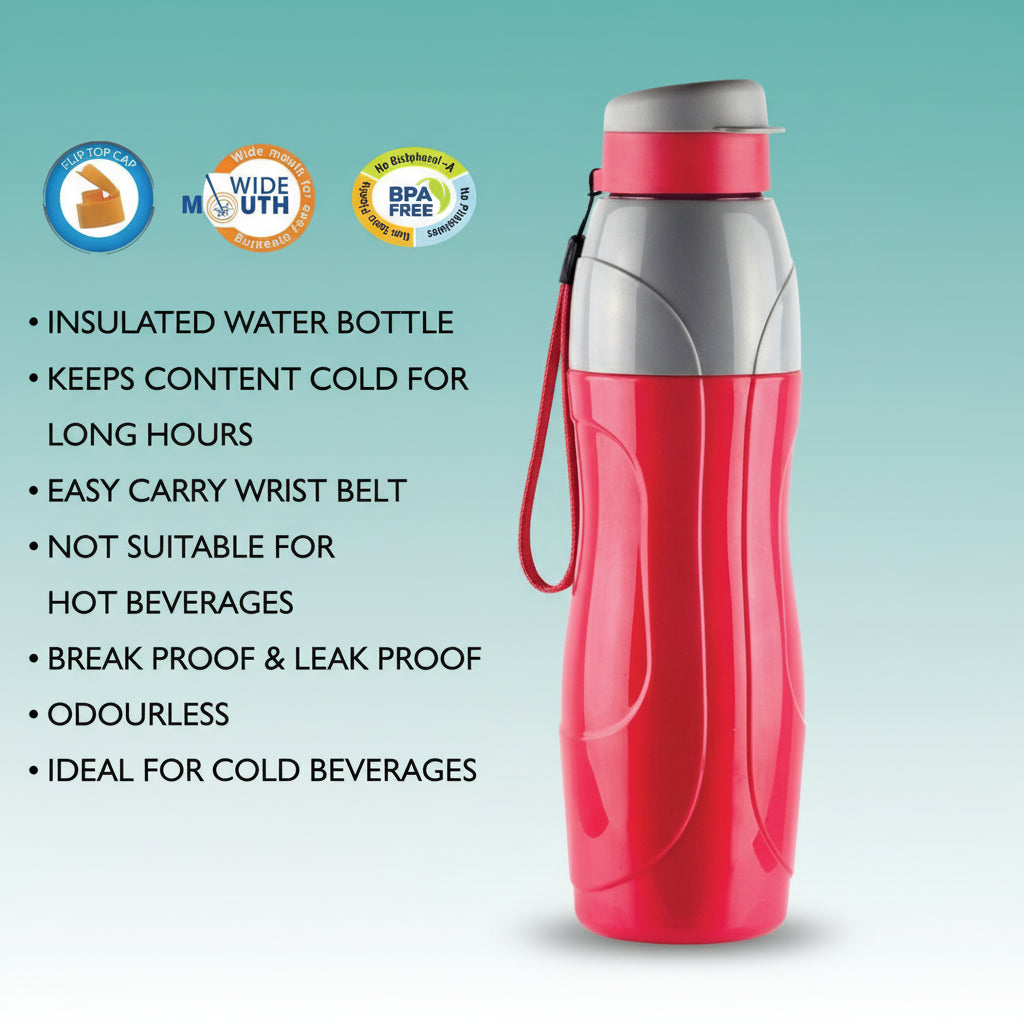 Cello Puro Sports 900 Insulated Bottle by Gifthubmart