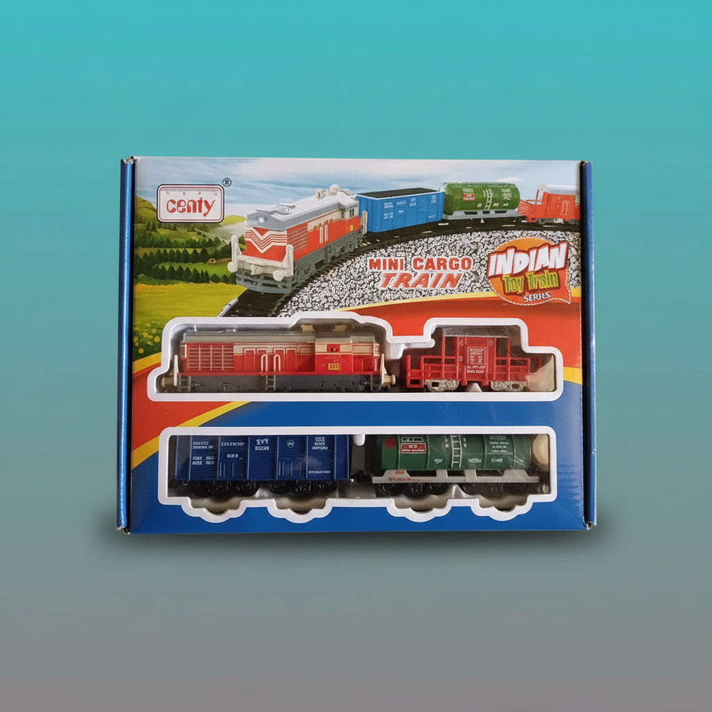Centy Indian Toy Train Cargo Train by Gifthubmart