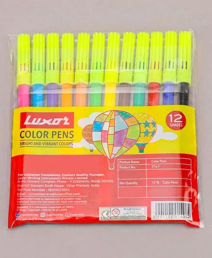 Luxor Colour Pens 12