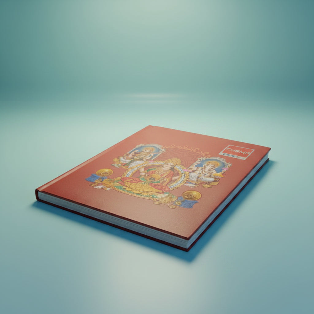 Champ Laxmi Ganesh Case Bound Book 200 Pages by Champ