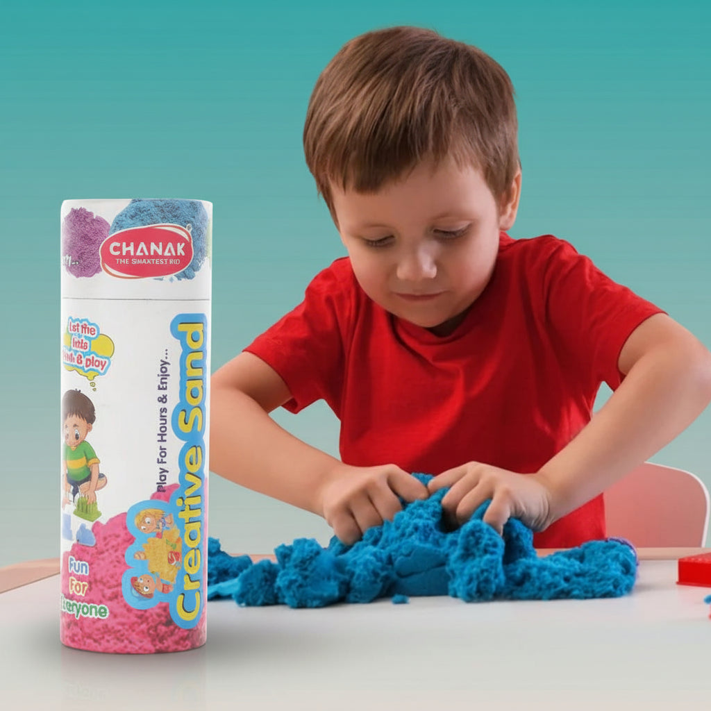 Chanak's Creative Sand Tube for Kids 3+ by Gifthubmart