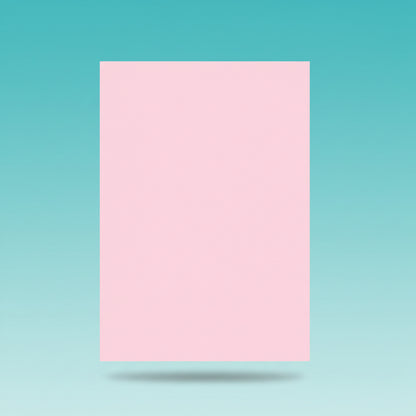 Chart Paper Thin (Light Pink) by Gifthubmart