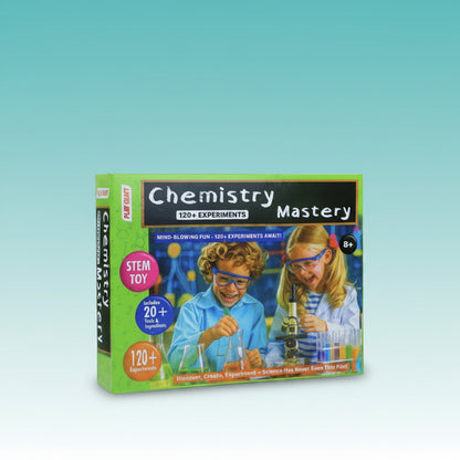 Chemistry Mastery 120+ Experiments- Play Craft 8+ by Gift Hub Mart