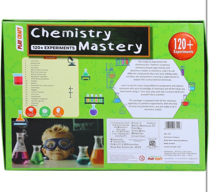 Chemistry Mastery 120+ Experiments- Play Craft 8+ by Gift Hub Mart