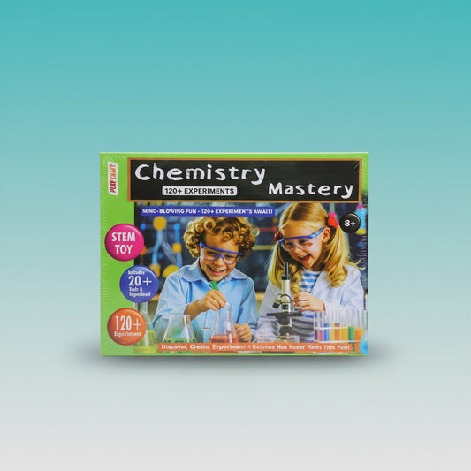 Chemistry Mastery 120+ Experiments- Play Craft 8+ by Gift Hub Mart