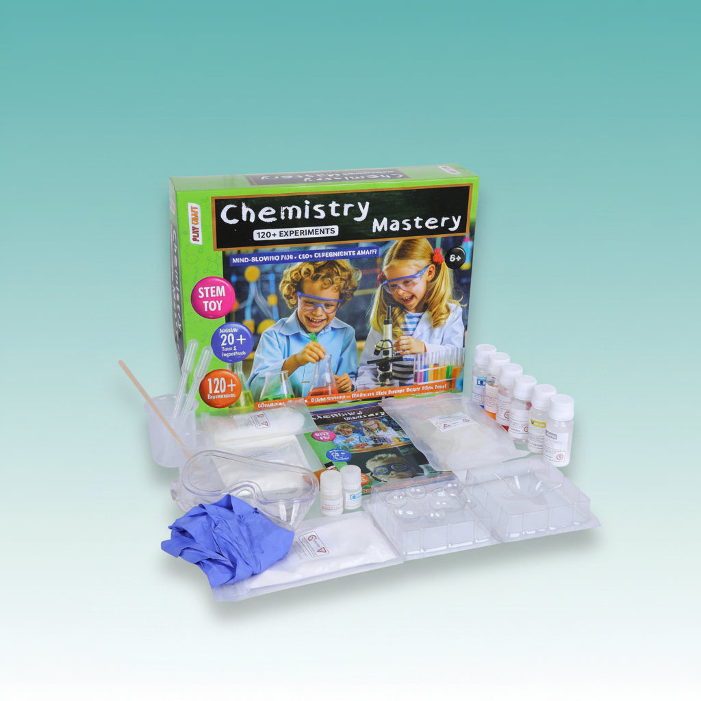 Chemistry Mastery 120+ Experiments- Play Craft 8+ by Gift Hub Mart