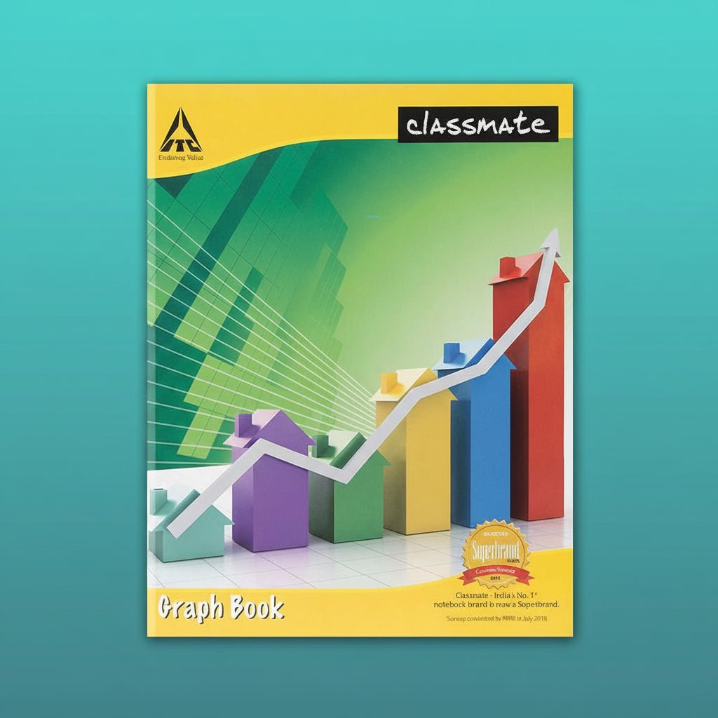 Classmate Graph Book, 32 Pgs, 28 x 22 cms by Gifthubmart