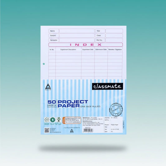 Classmate Project Paper by Gifthubmart