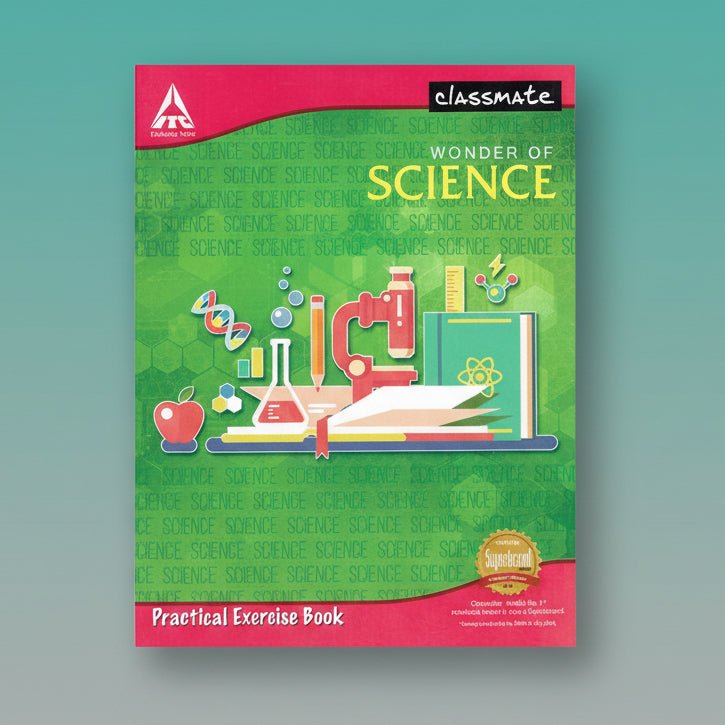 Classmate Science Practical Lab Book- 100 Pgs, 26.5 x 21.5 cms by Gifthubmart