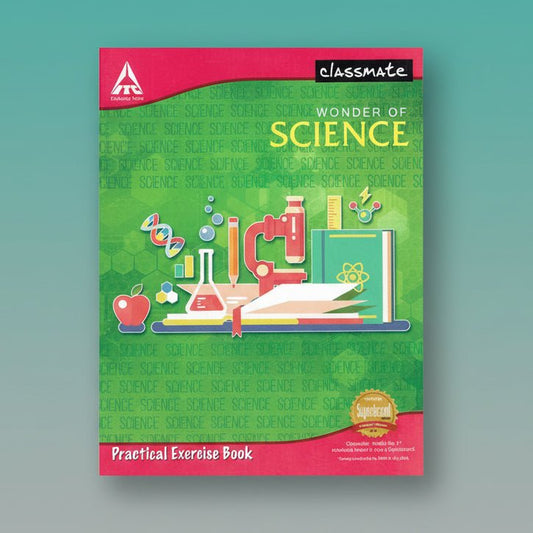 Classmate Science Practical Lab Book- 100 Pgs, 26.5 x 21.5 cms by Gifthubmart