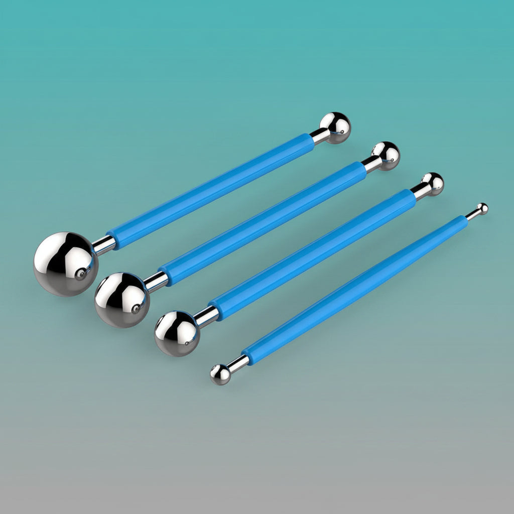 Clay Modelling Ball Tools 4 Pcs Set by Gifthubmart