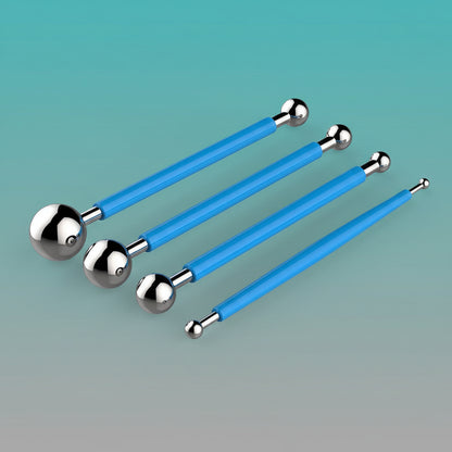 Clay Modelling Ball Tools 4 Pcs Set by Gifthubmart