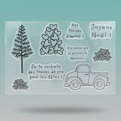 Clear Rubber Stamp 6*4 by Gifthubmart