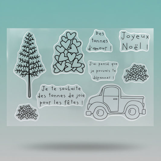 Clear Rubber Stamp 6*4 by Gifthubmart