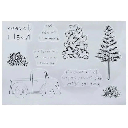 Clear Rubber Stamp 6*4 by Gifthubmart