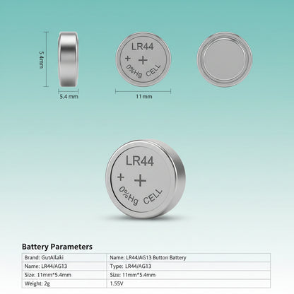 Coin Battery 1.5V AG13 by Gifthubmart