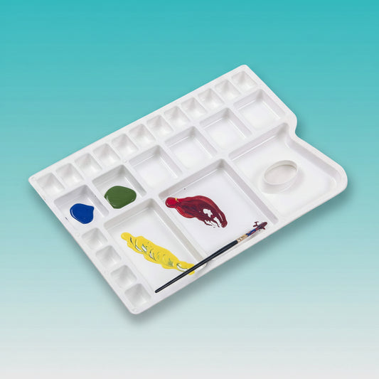 Colour Mixing Palette Rectangle Medium by Gifthubmart