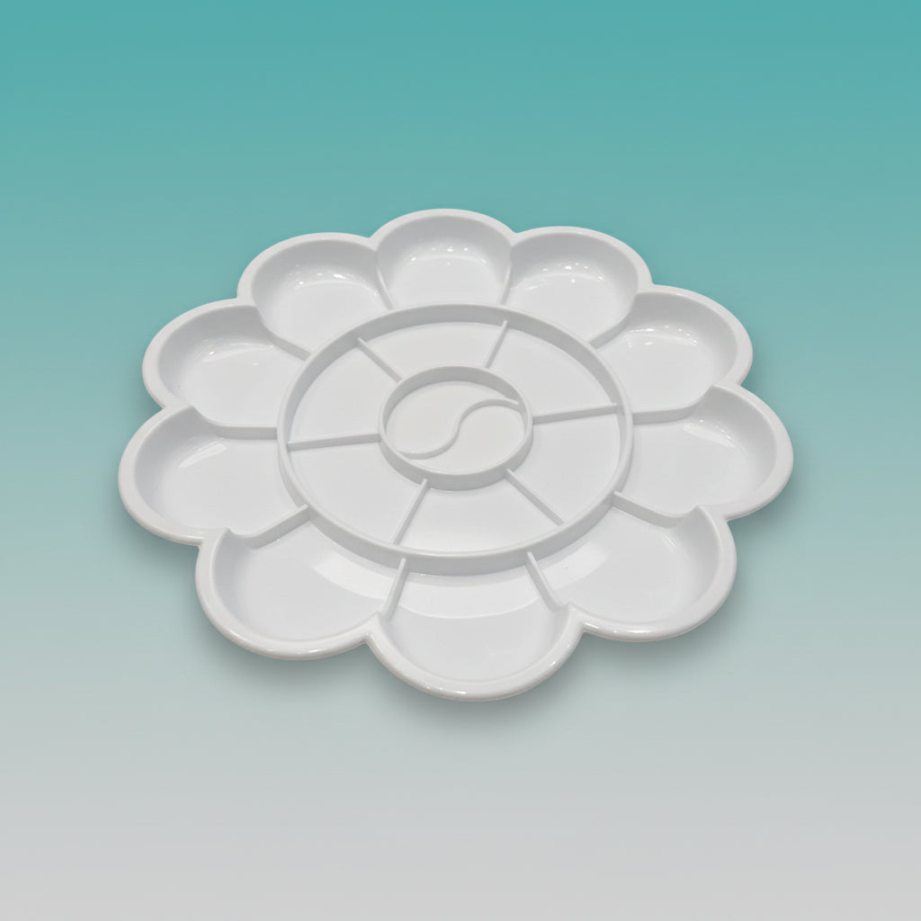 Colour Mixing Plate (Flower Big) by Gifthubmart