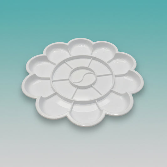 Colour Mixing Plate (Flower Big) by Gifthubmart
