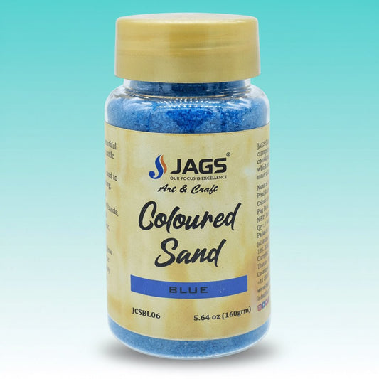 Coloured Sand 160Gms Blue No 6 JCSBL06 by Gifthubmart