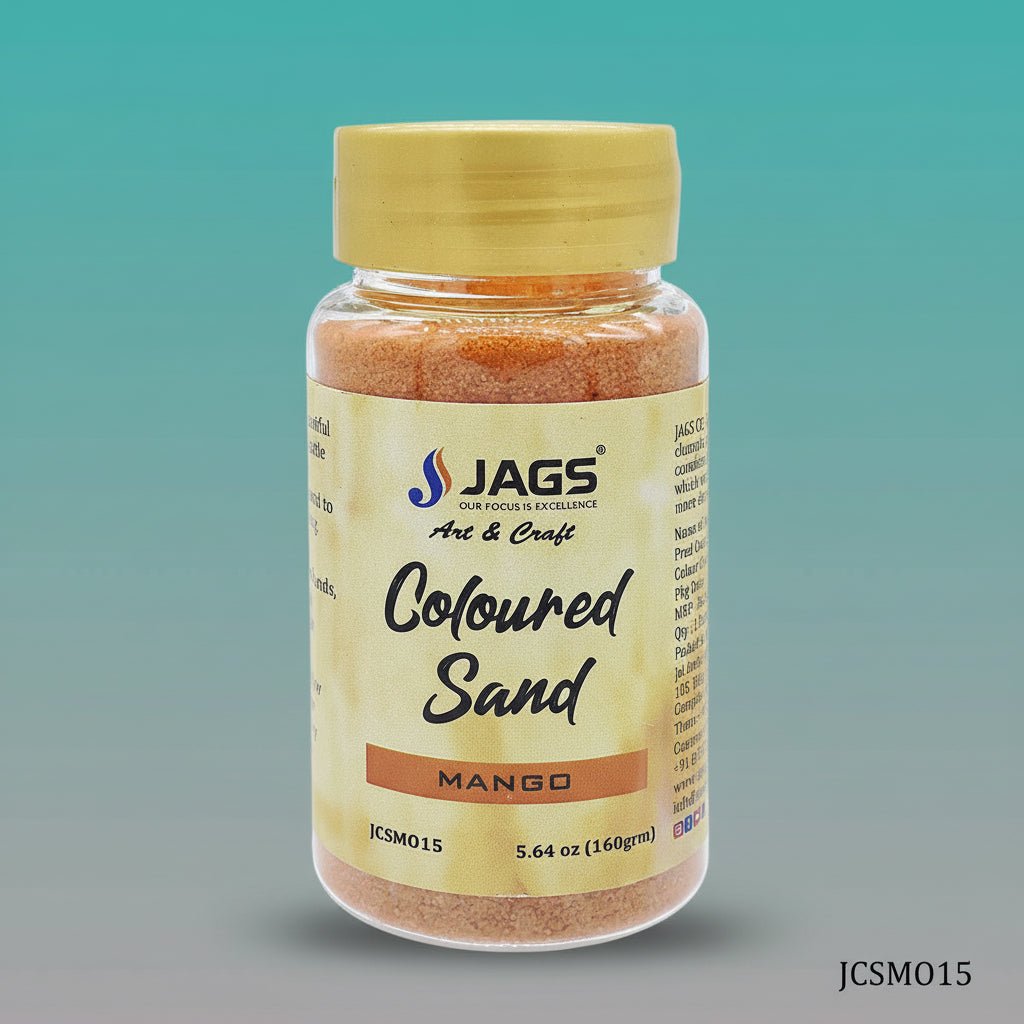 Coloured Sand 160Gms Mango No JCSMO15 by Gifthubmart