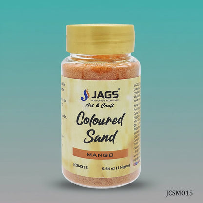 Coloured Sand 160Gms Mango No JCSMO15 by Gifthubmart