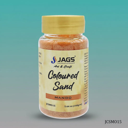 Coloured Sand 160Gms Mango No JCSMO15 by Gifthubmart