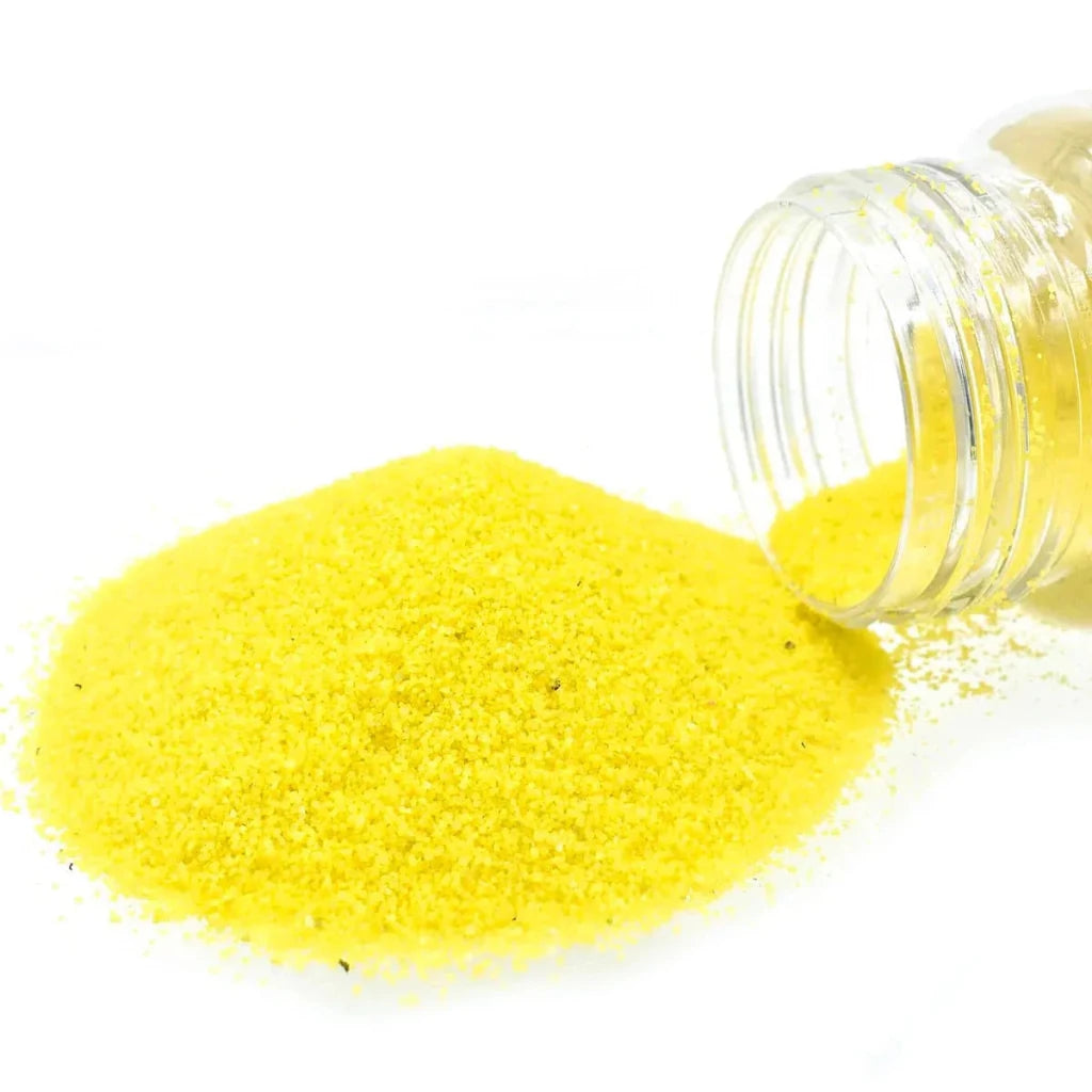 Coloured Sand 160Gms Yellow No 3 JCSYW03 by Gifthubmart