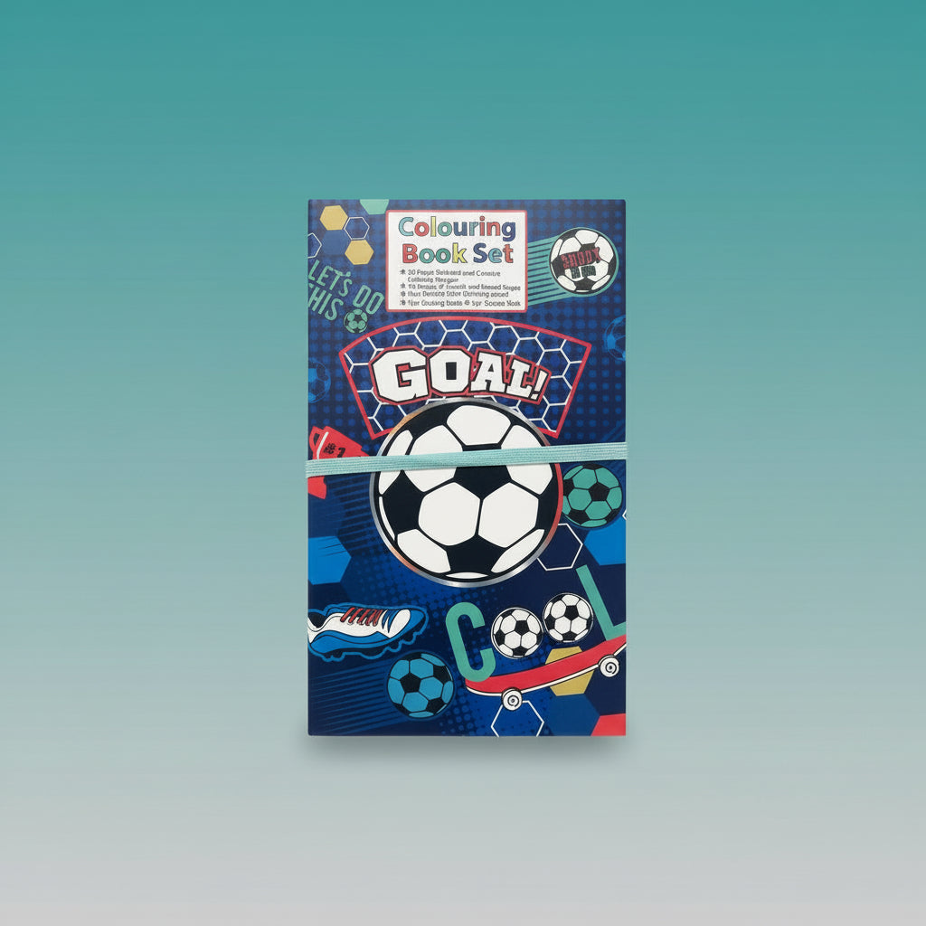 Colouring Book & Scratch Pad Set by Gift Hub Mart
