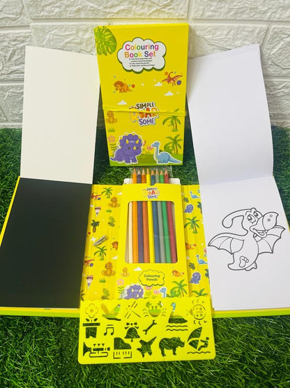 Colouring Book Set by Gifthubmart