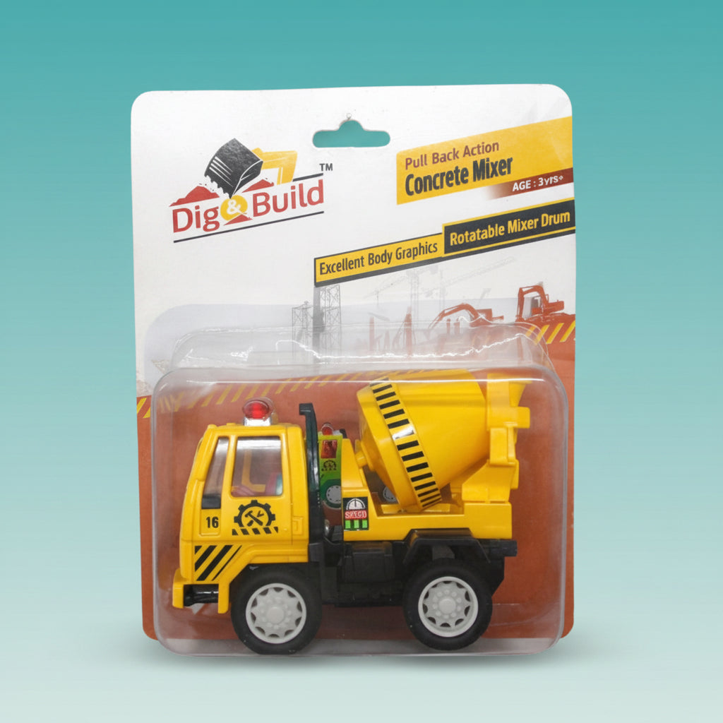 Concrete Mixer Pull Back 3+ Centy by Centy