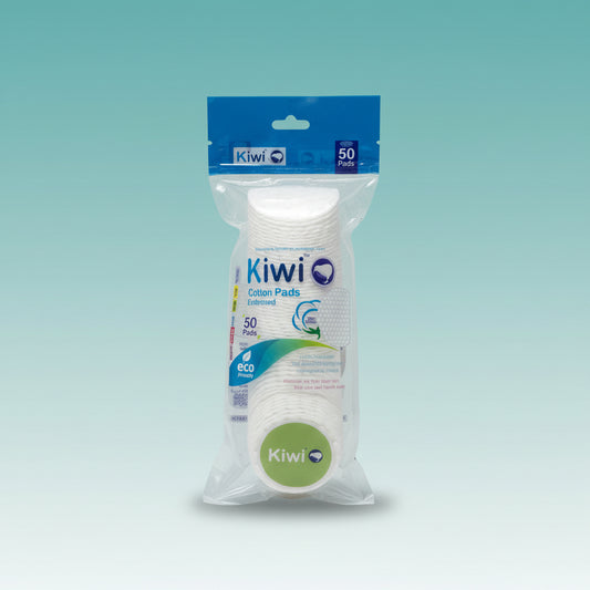 Cotton pads embossed Kiwi by Gift Hub Mart