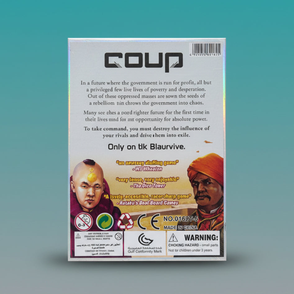 Coup Game by Gift Hub Mart