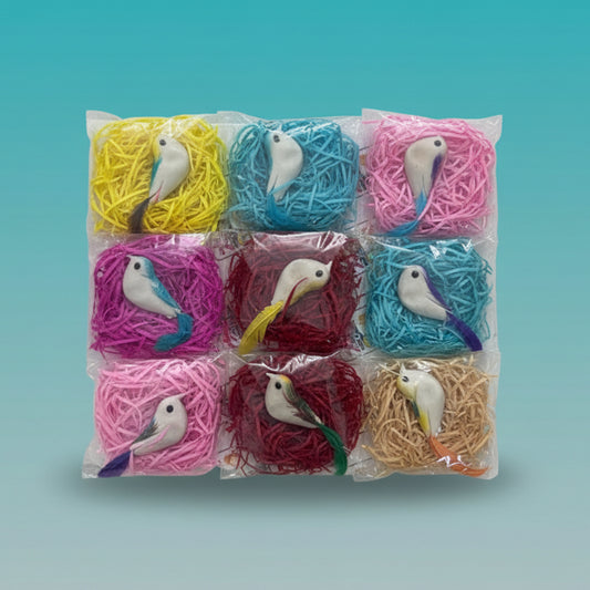 Craft Bird & Shredded Paper by Gift Hub Mart