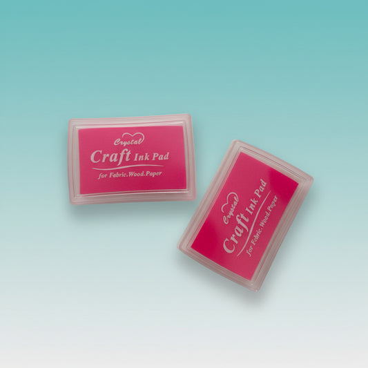 Craft Ink Pad- Neon Pink by Gift Hub Mart
