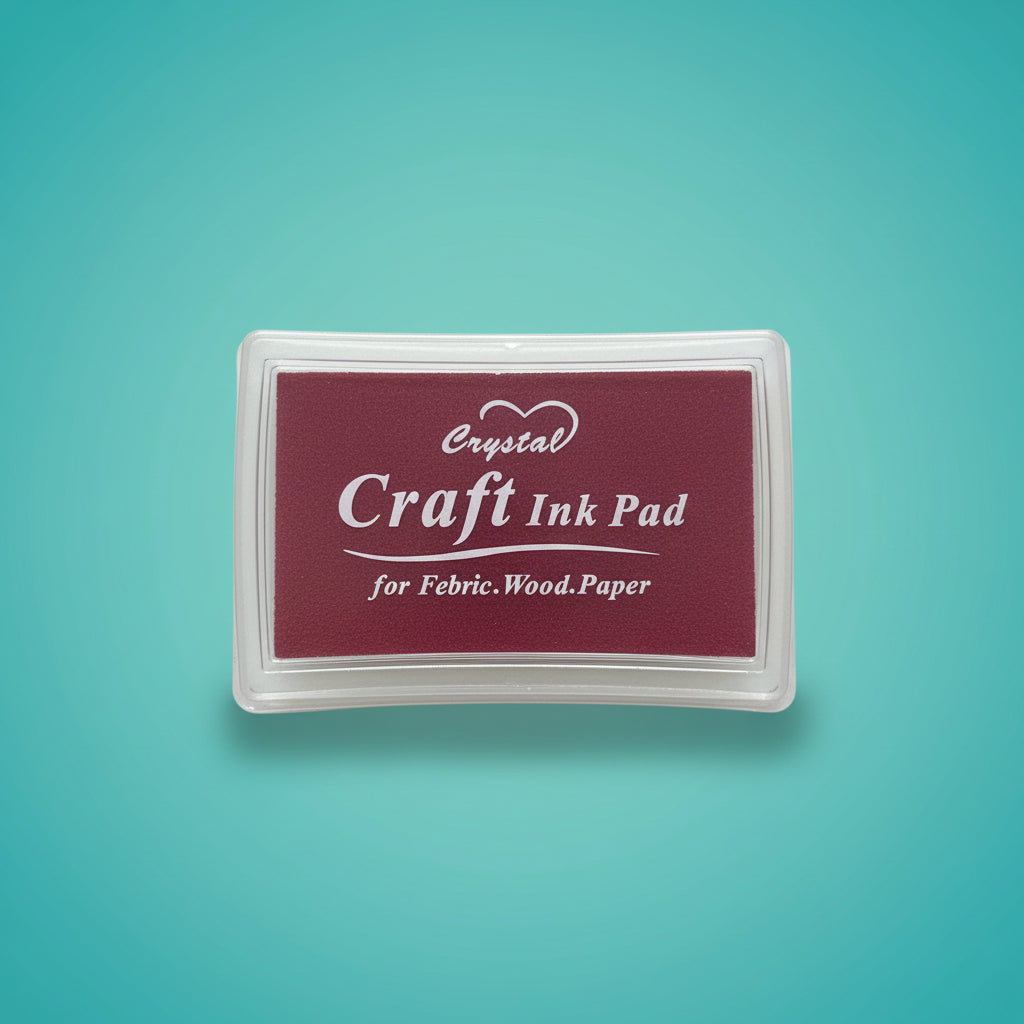 Craft Ink Pad- Red by Gift Hub Mart